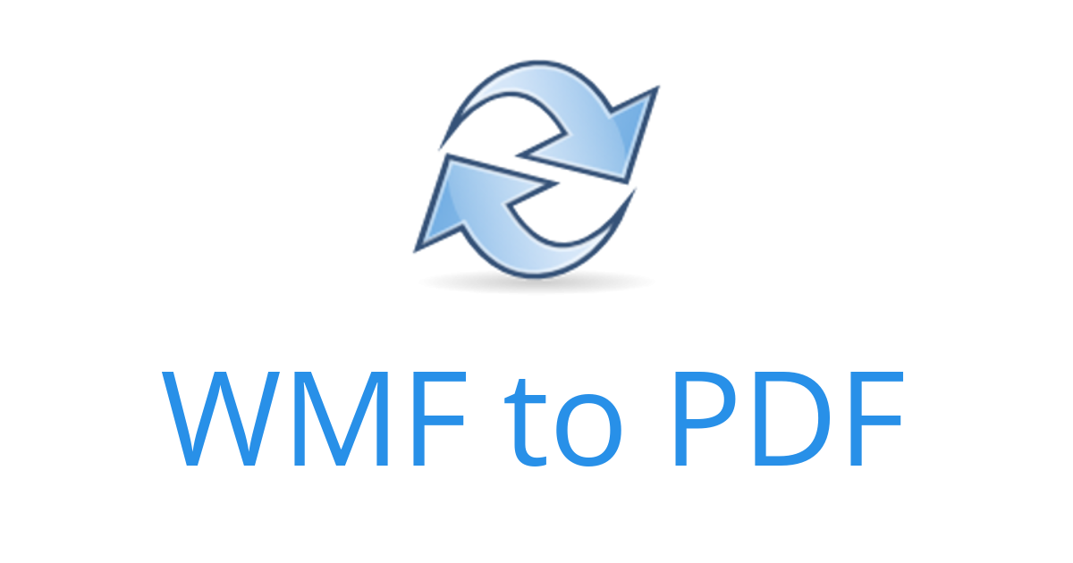Convert wmf file to pdf